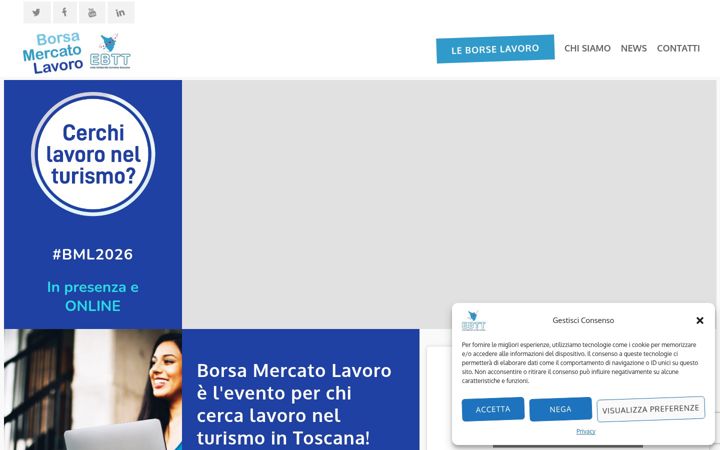Screenshot του borsamercatolavoro.it