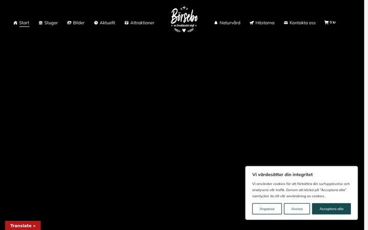 Screenshot of borsebo.se