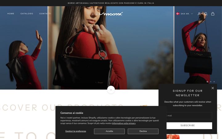Screenshot of borsemami.com