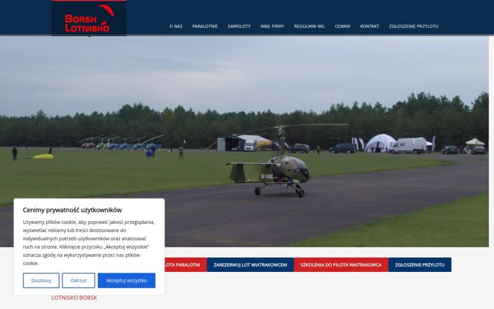 Screenshot of borsklotnisko.pl