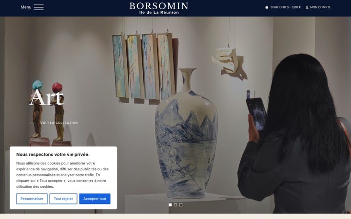Screenshot of borsomin.re