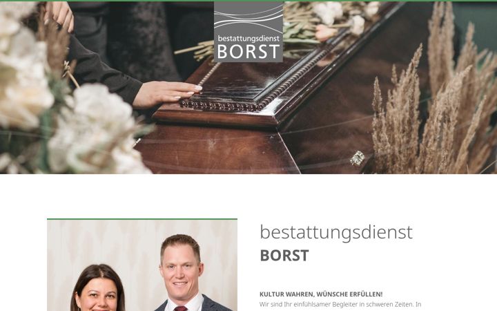 Screenshot of borst-bestattungen.de
