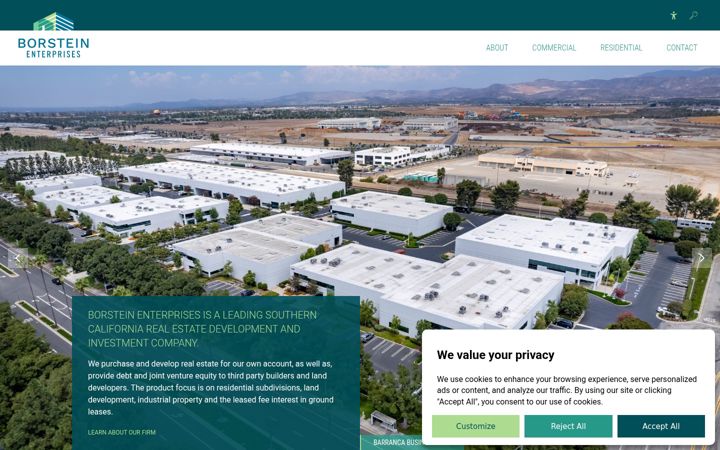 Screenshot of borsteinenterprises.com