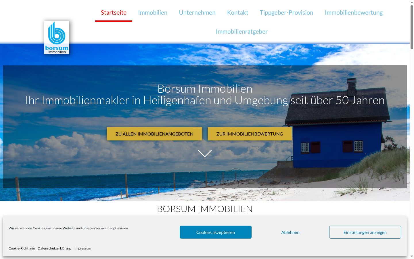 Ekrānuzņēmums ar piekrišanas baneri, kas tika rādīts pirms jebkādas mijiedarbības