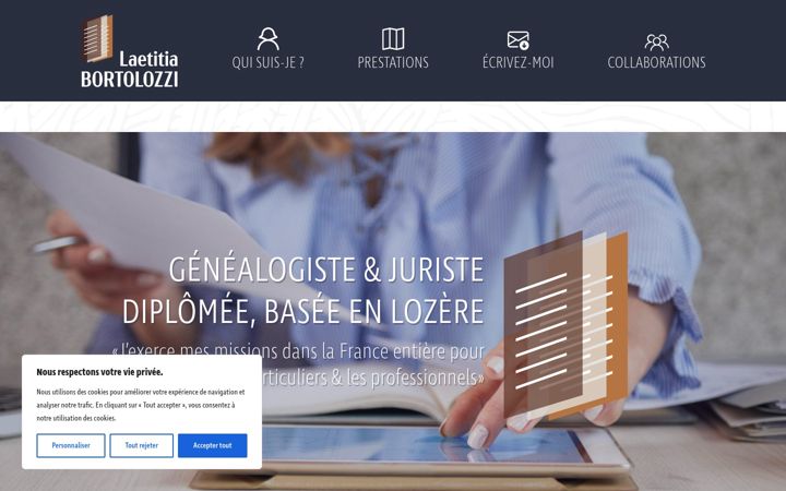 Screenshot του bortolozzi.fr
