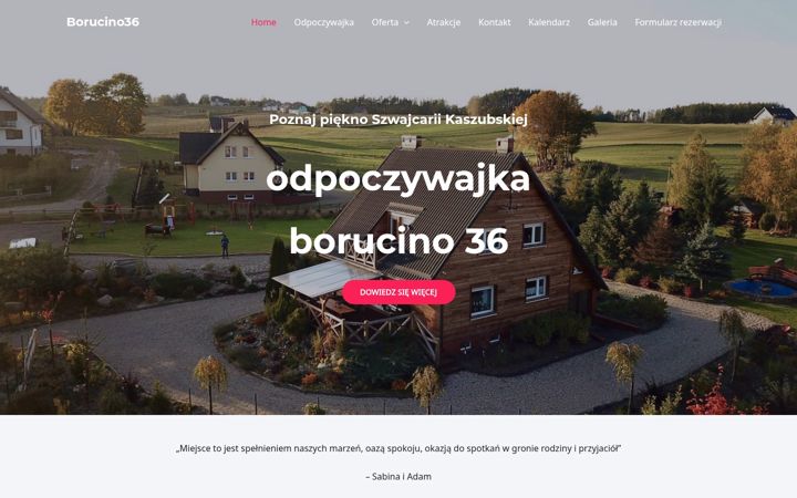 Snímek obrazovky borucino36.pl