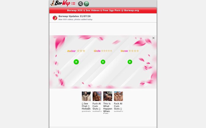 Screenshot of borwap.org