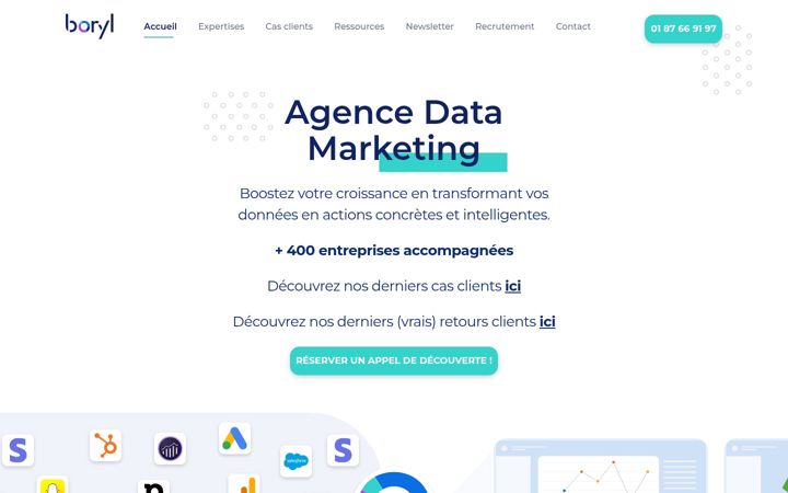 Screenshot of boryl.fr
