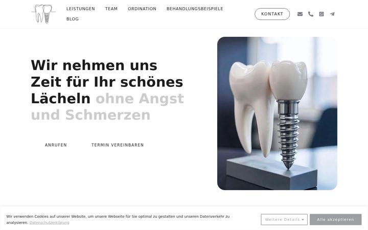 Screenshot of borzahn.at