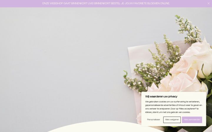 Screenshot von borze-bloemen.be