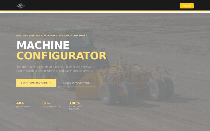 Screenshot of bos-machines.com