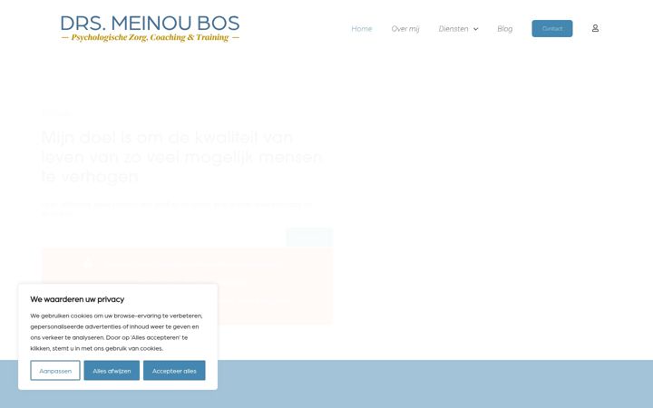 Zrzut ekranu bos-psycholoog.nl