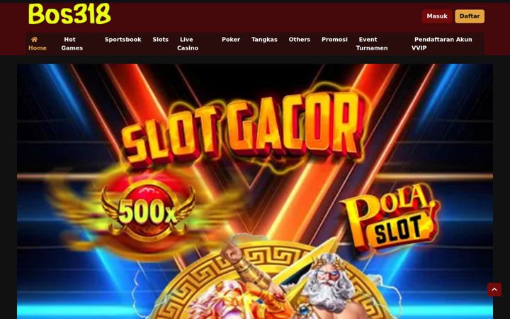 Screenshot of bos318.com