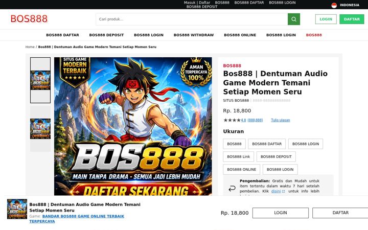 Screenshot of bos888s.com