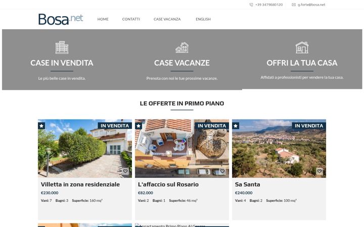Posnetek zaslona bosa.net