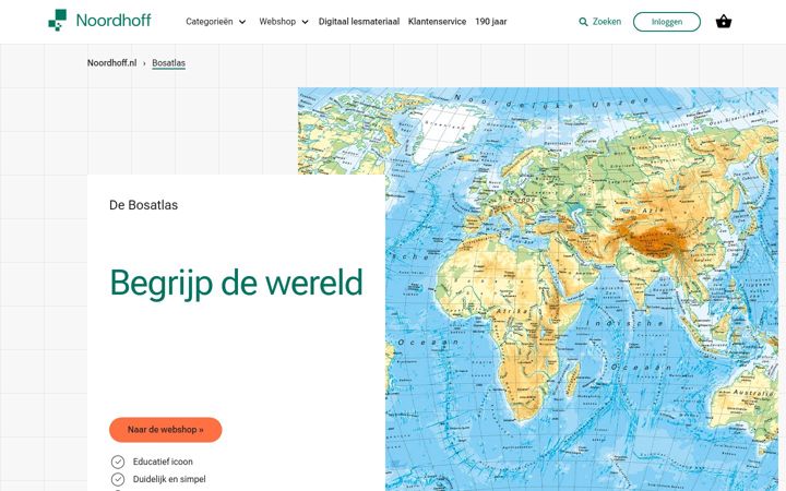 Zrzut ekranu bosatlas.nl