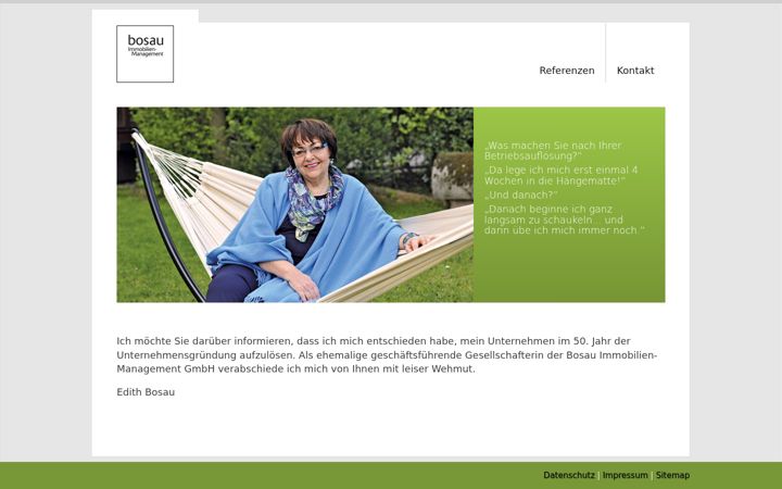 Screenshot of bosau.de