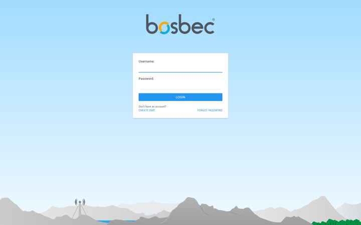 Screenshot of bosbec.io