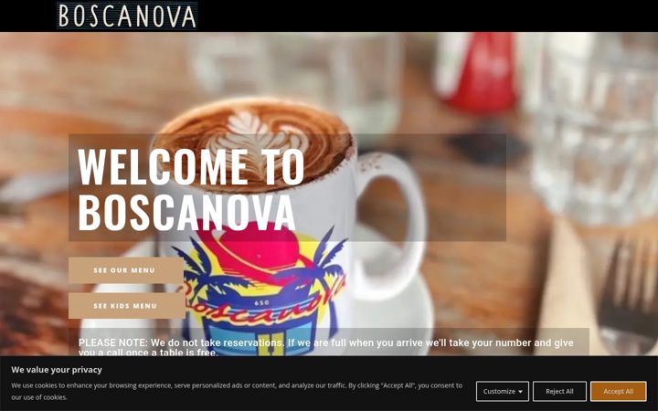 Screenshot of boscanova.com