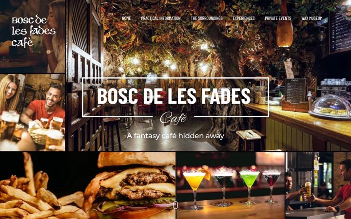 Screenshot of boscdelesfades.com