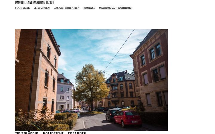 Екранна снимка на bosch-immobilienverwaltung-pfullendorf.de