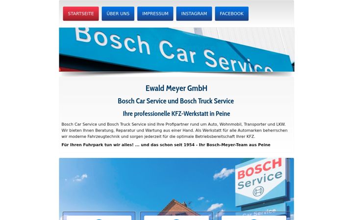 Screenshot of bosch-meyer-peine.de