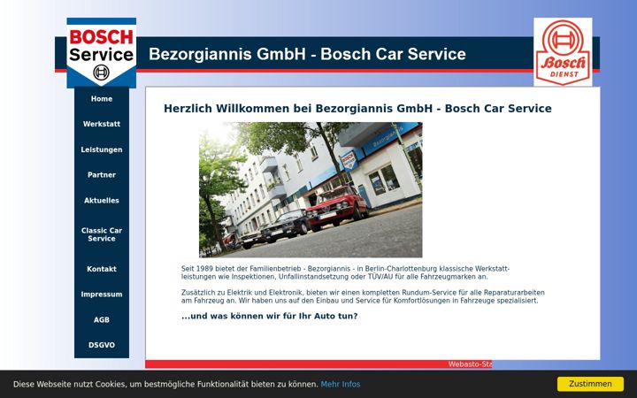 Screenshot of bosch-service-bezorgiannis.de