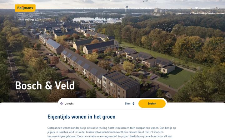 Screenshot of bosch-veld.nl
