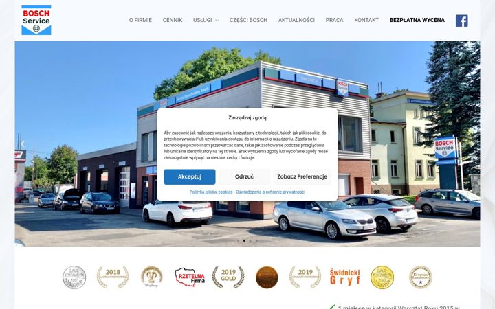 Screenshot of bosch.swidnica.pl