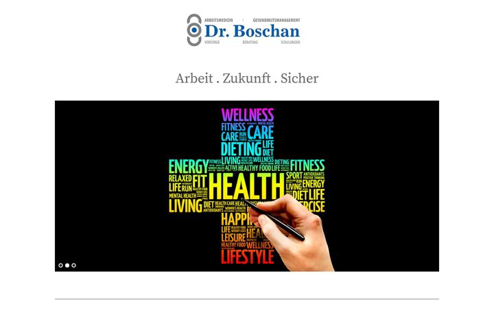 Captura de pantalla de boschan-arbeitsmedizin.de