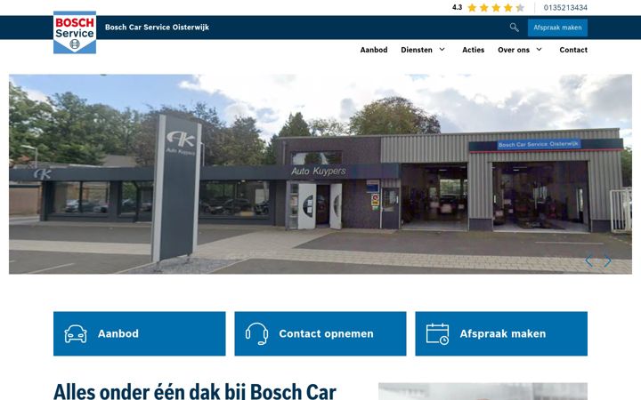 Zrzut ekranu boschcarserviceoisterwijk.nl
