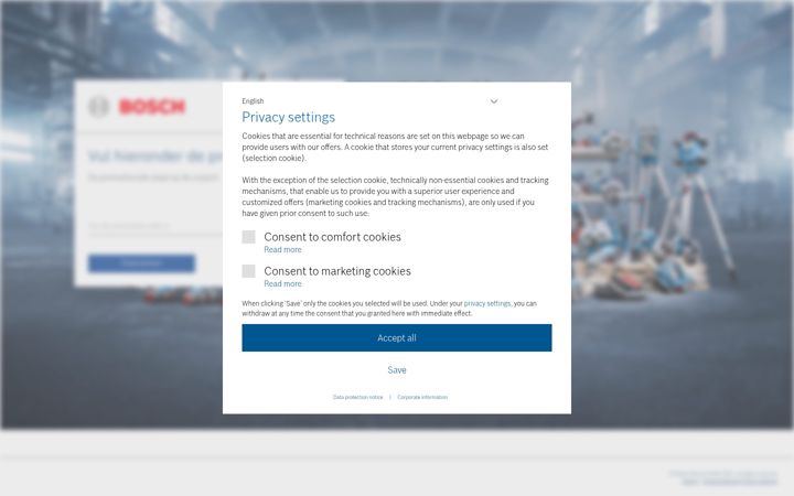 Screenshot of boschproacties.nl