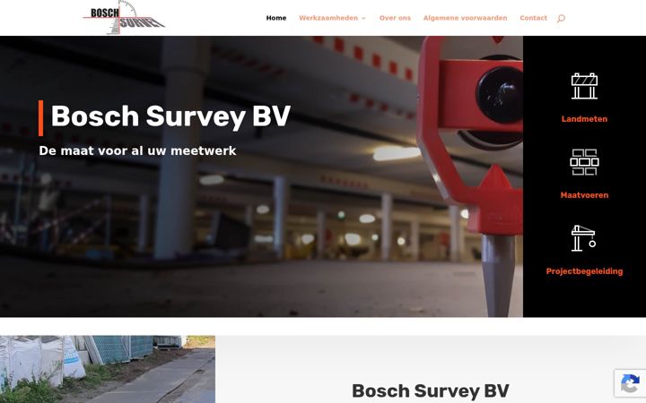 Zrzut ekranu boschsurvey.nl