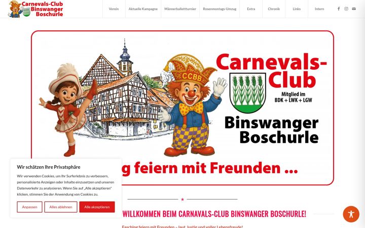 Screenshot of boschurle.de