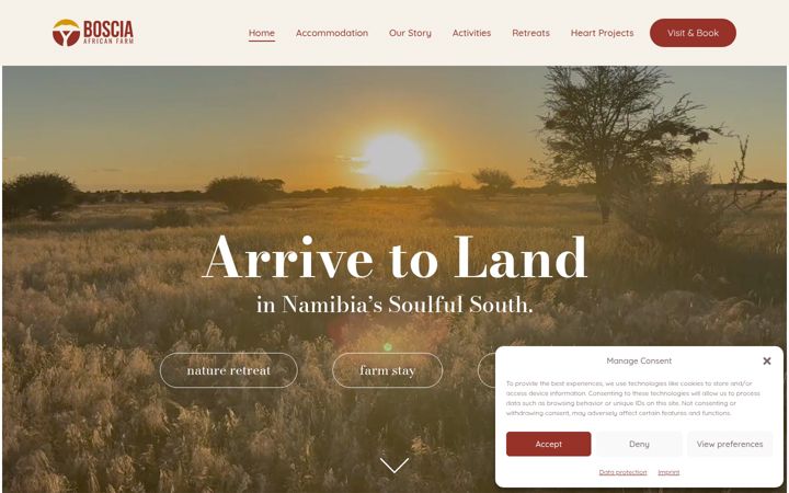 Screenshot of boscia-farm.com