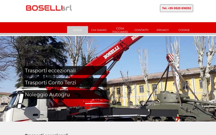 Zrzut ekranu bosellipiacenza.it