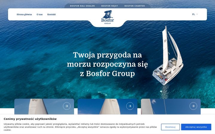 Screenshot of bosfor-group.com