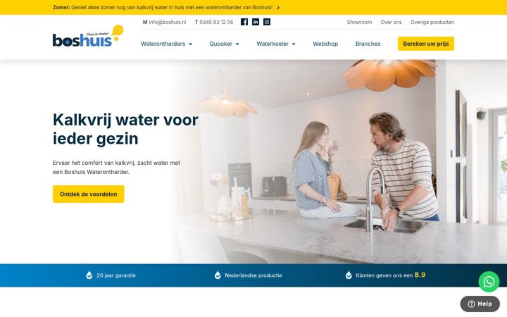 Screenshot of boshuis.nl