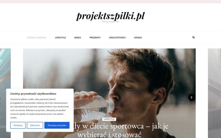 Screenshot of boskakobieta.pl