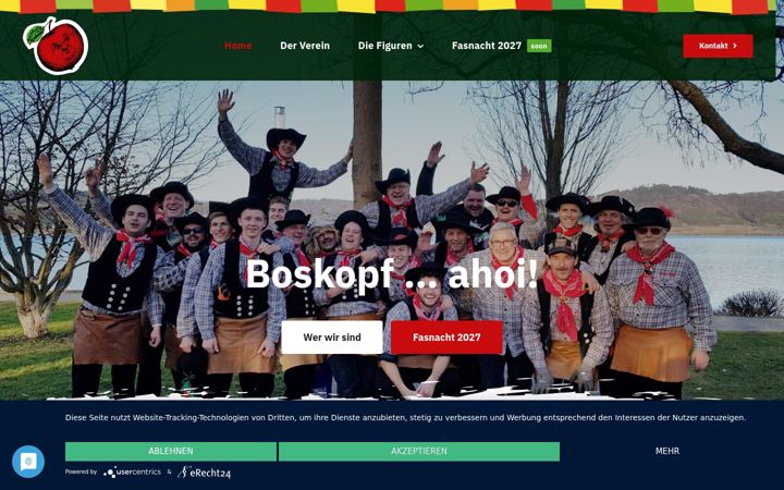 Screenshot of boskoepfe-bodman.de