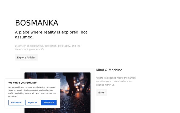 Screenshot of bosmanka.com