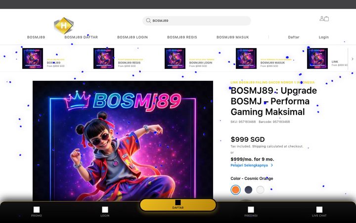 Screenshot of bosmj89.org