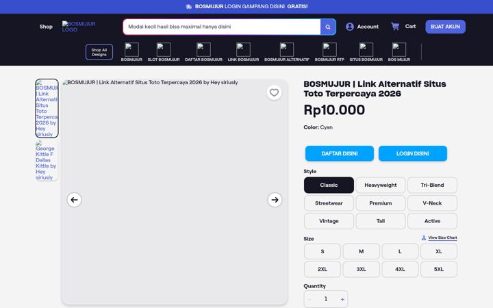 Screenshot of bosmujur.it.com