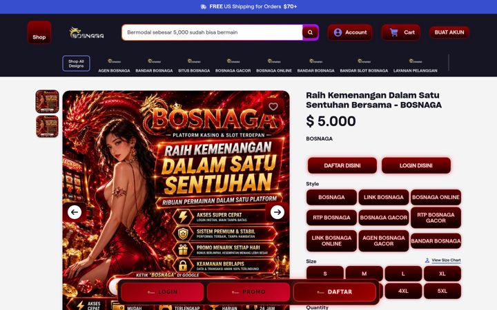 Screenshot of bosnagawww.com