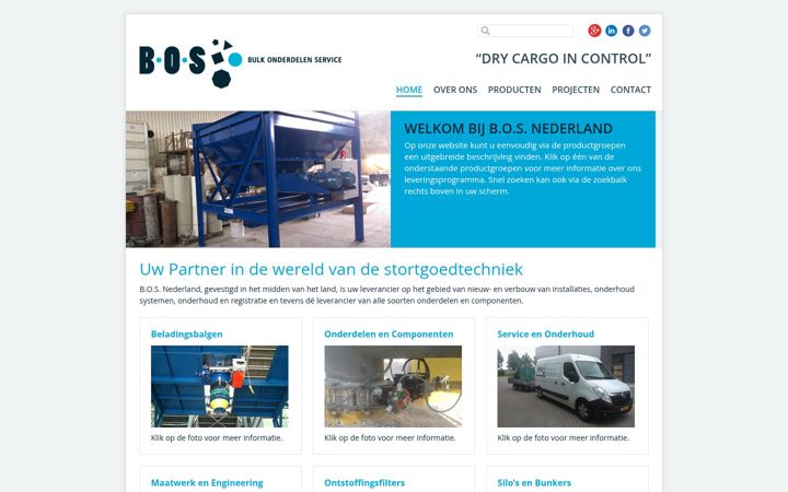 Screenshot von bosnederland.nl
