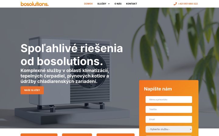 Screenshot of bosolutions.sk