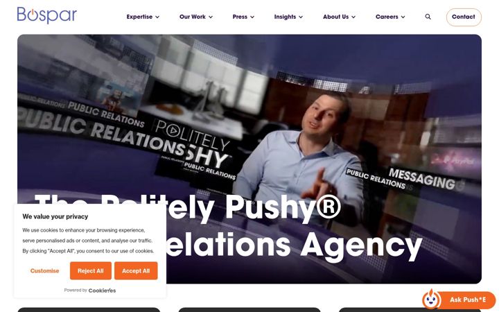 Screenshot of bospar.com