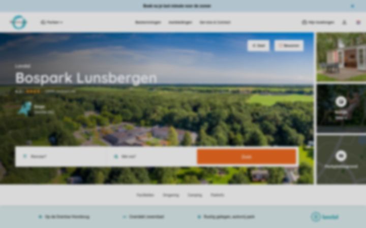 Screenshot of bosparklunsbergen.nl