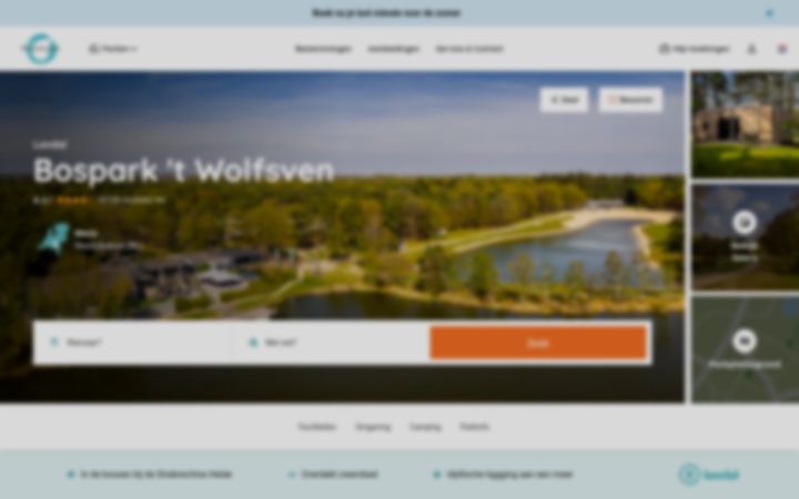 Screenshot of bosparkwolfsven.nl