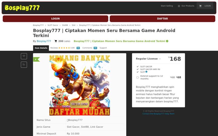 bosplay777.loan